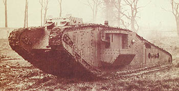 British MkiV-1917 (Imperial War Museum)